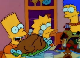 Барт против Дня благодарения