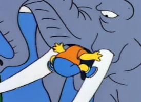Барт получил слона