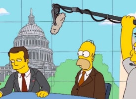 Политические глупости с Гомером Симпсоном